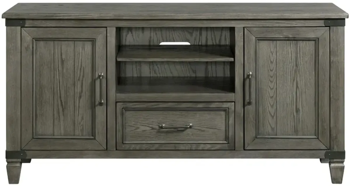 Foundry 60" TV Console in Pewter by Intercon