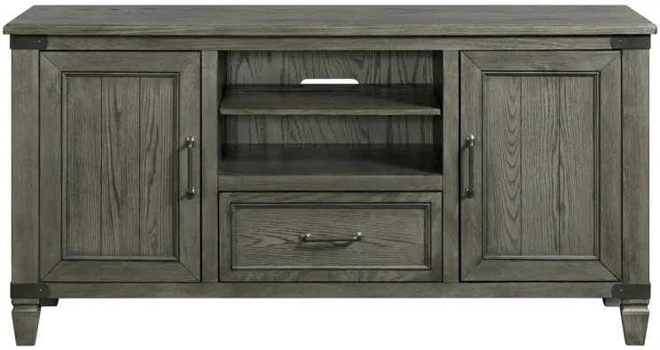 Foundry 60" TV Console in Pewter by Intercon