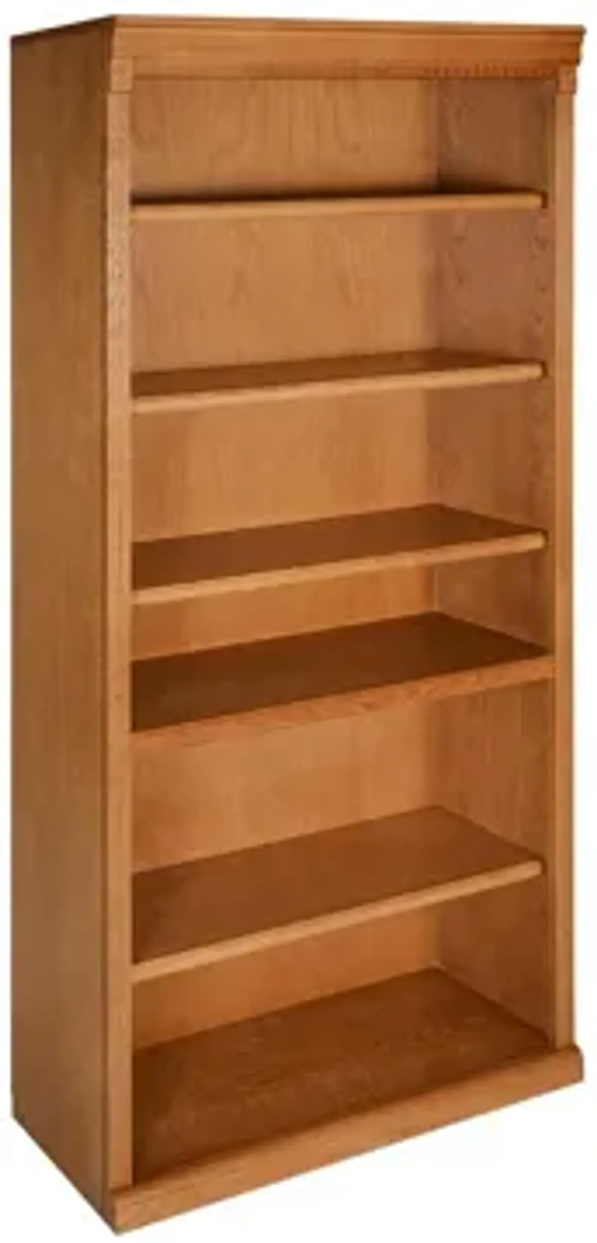 Huntington Oxford 72" Wood Bookcase