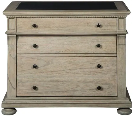 Wellington Executive File Cabinet in WELLINGTON DRIFTWOOD by Hekman Furniture Company