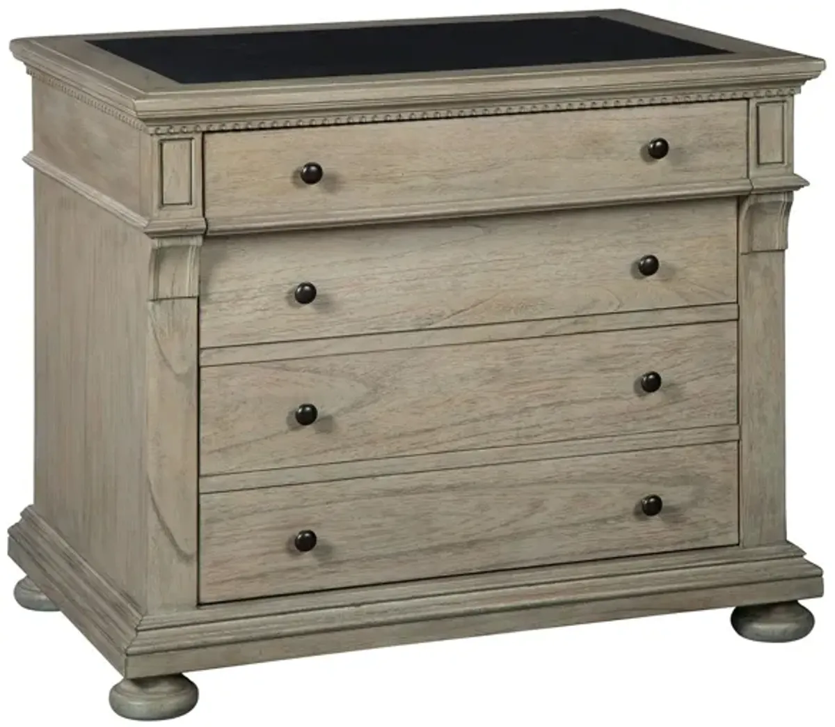 Wellington Executive File Cabinet in WELLINGTON DRIFTWOOD by Hekman Furniture Company