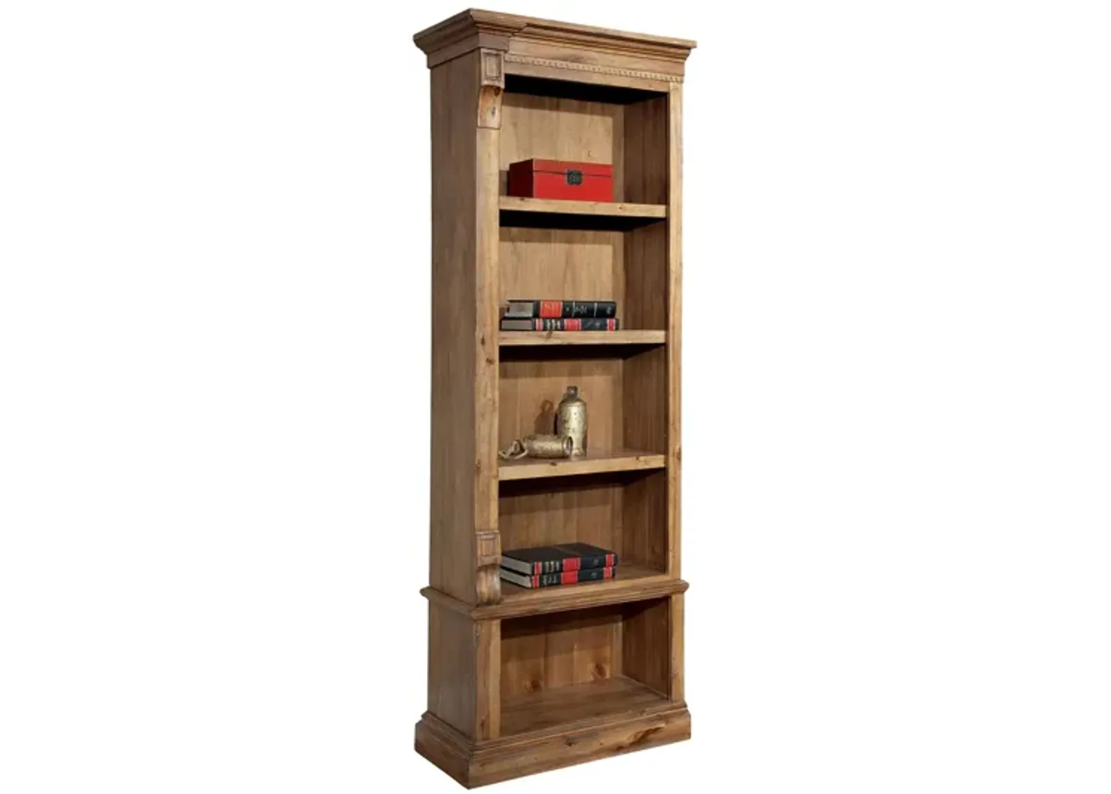 Wellinton Exececutive Left Bookcase in Wellington Natural by Hekman Furniture Company