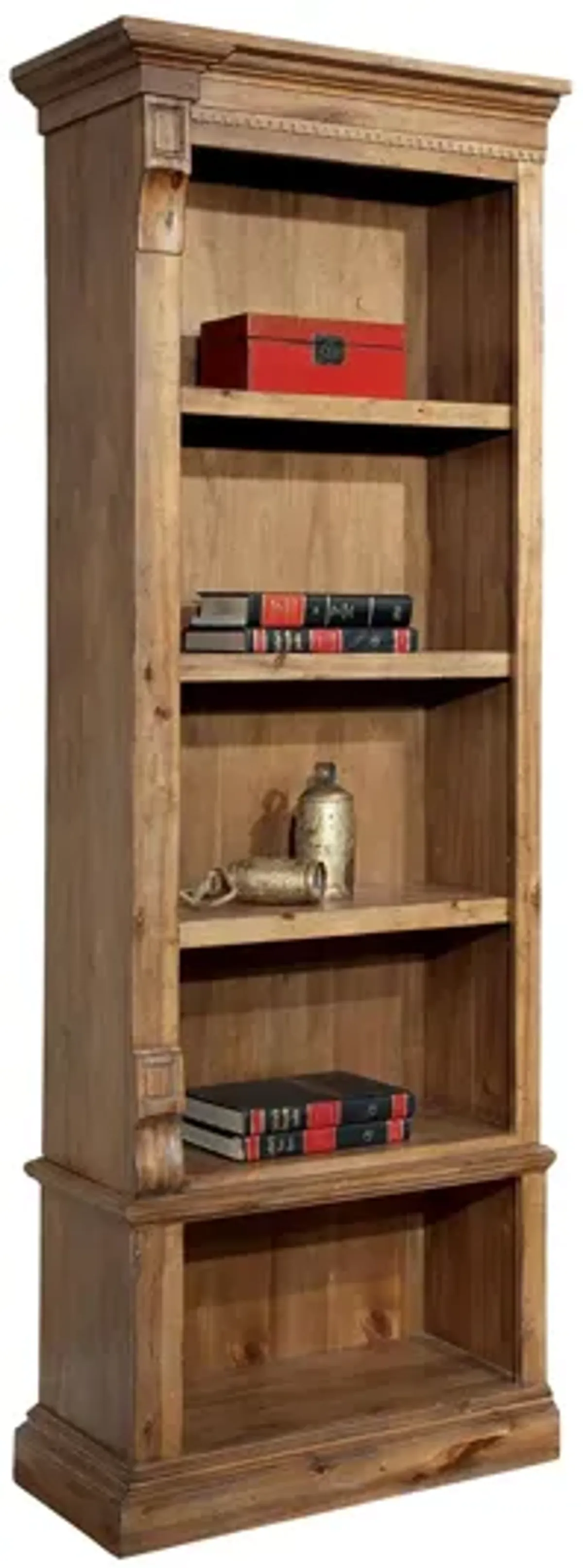 Wellinton Exececutive Left Bookcase in Wellington Natural by Hekman Furniture Company