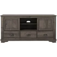 Josie TV Console in Gray by Crown Mark