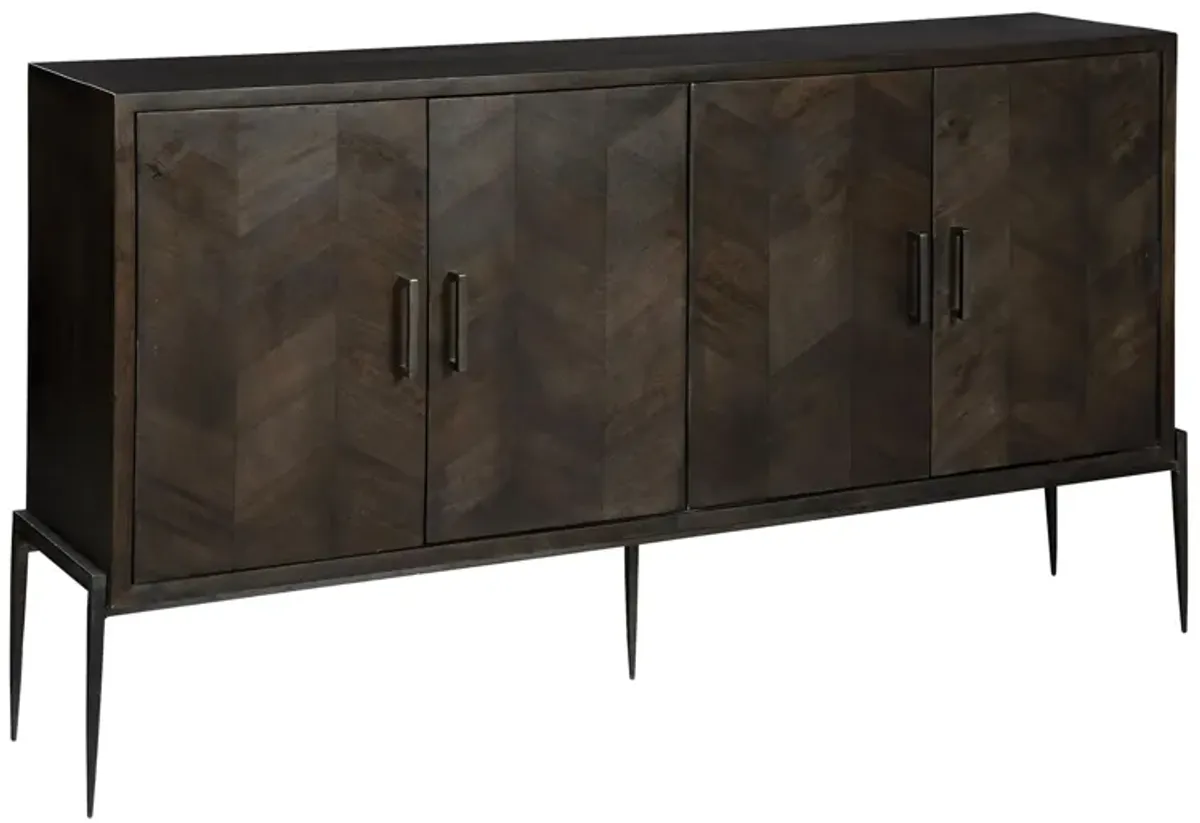 Yerington Entertainment Console in SPECIAL RESERVE by Hekman Furniture Company