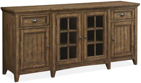 Bay Creek 70" TV Console in Toasted Nutmeg by Magnussen Home