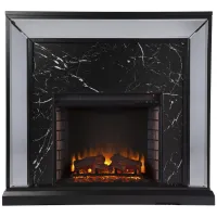 Penryn Fireplace in Black by SEI Furniture