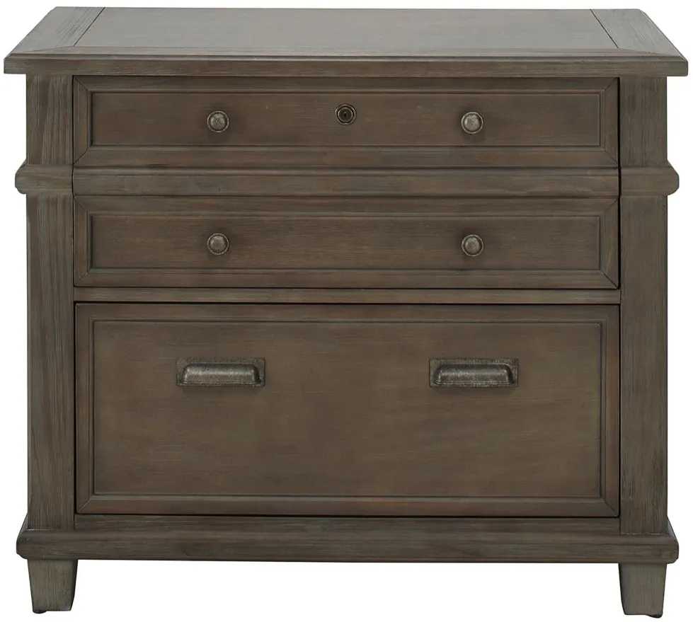 Lexicon Lateral File in Weathered Dove by Martin Furniture