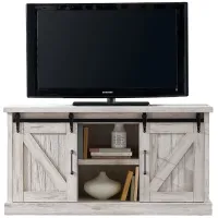 Avondale 60" TV Console in Farmhouse White by Martin Furniture