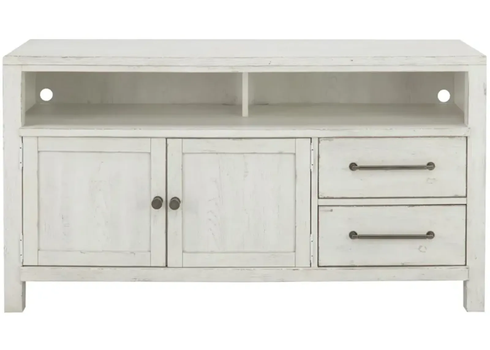 Marguerite 56" Entertainment Console in Flea Market White by Liberty Furniture