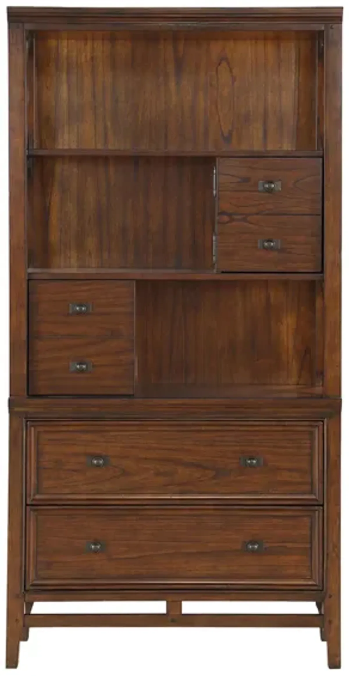 Tamsin Bookcase in Brown Cherry by Homelegance