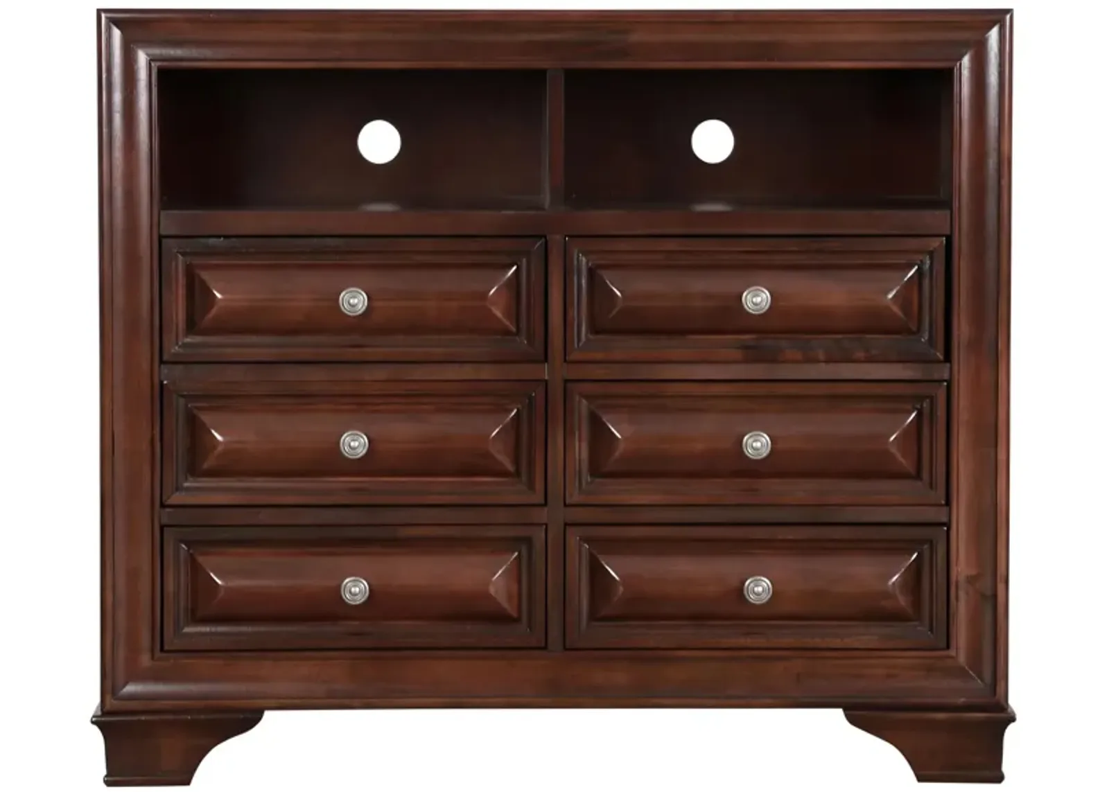 LaVita TV Media Chest in Cappuccino by Glory Furniture