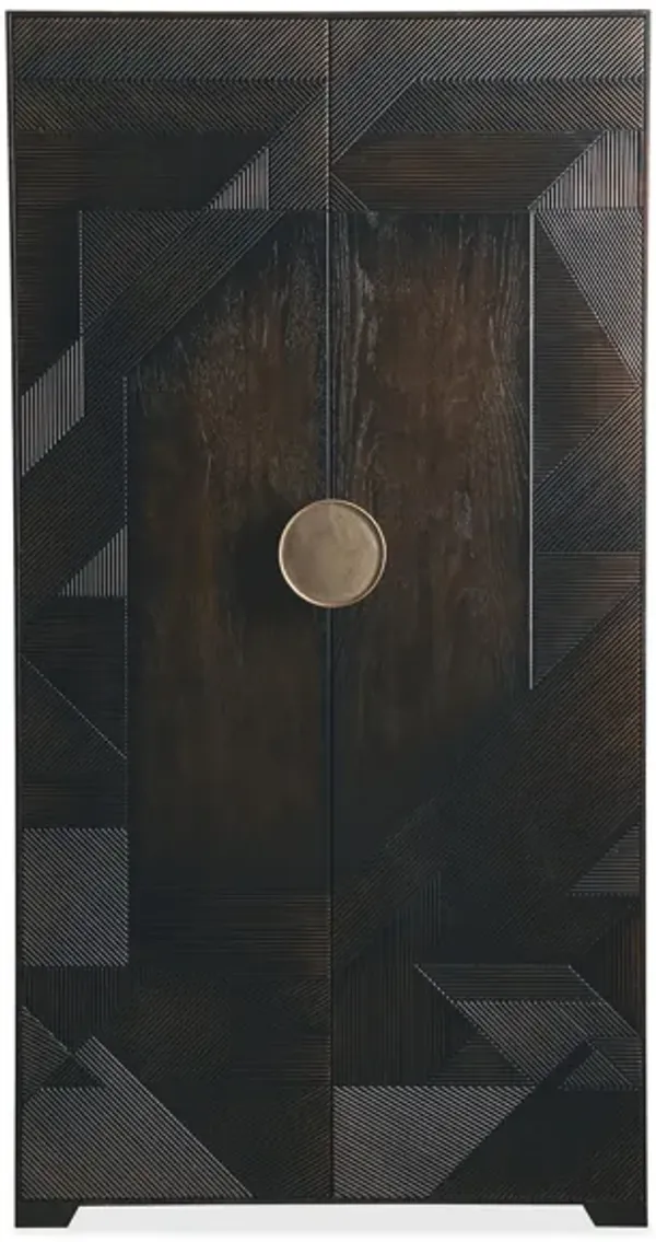 Retreat Split Rattan Wardrobe