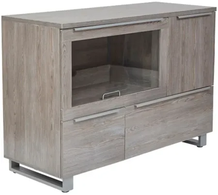 Kalmar Filing Cabinet in Grey by Unique Furniture