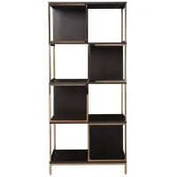 Radstock Etagere Bookcase in Brown by SEI Furniture