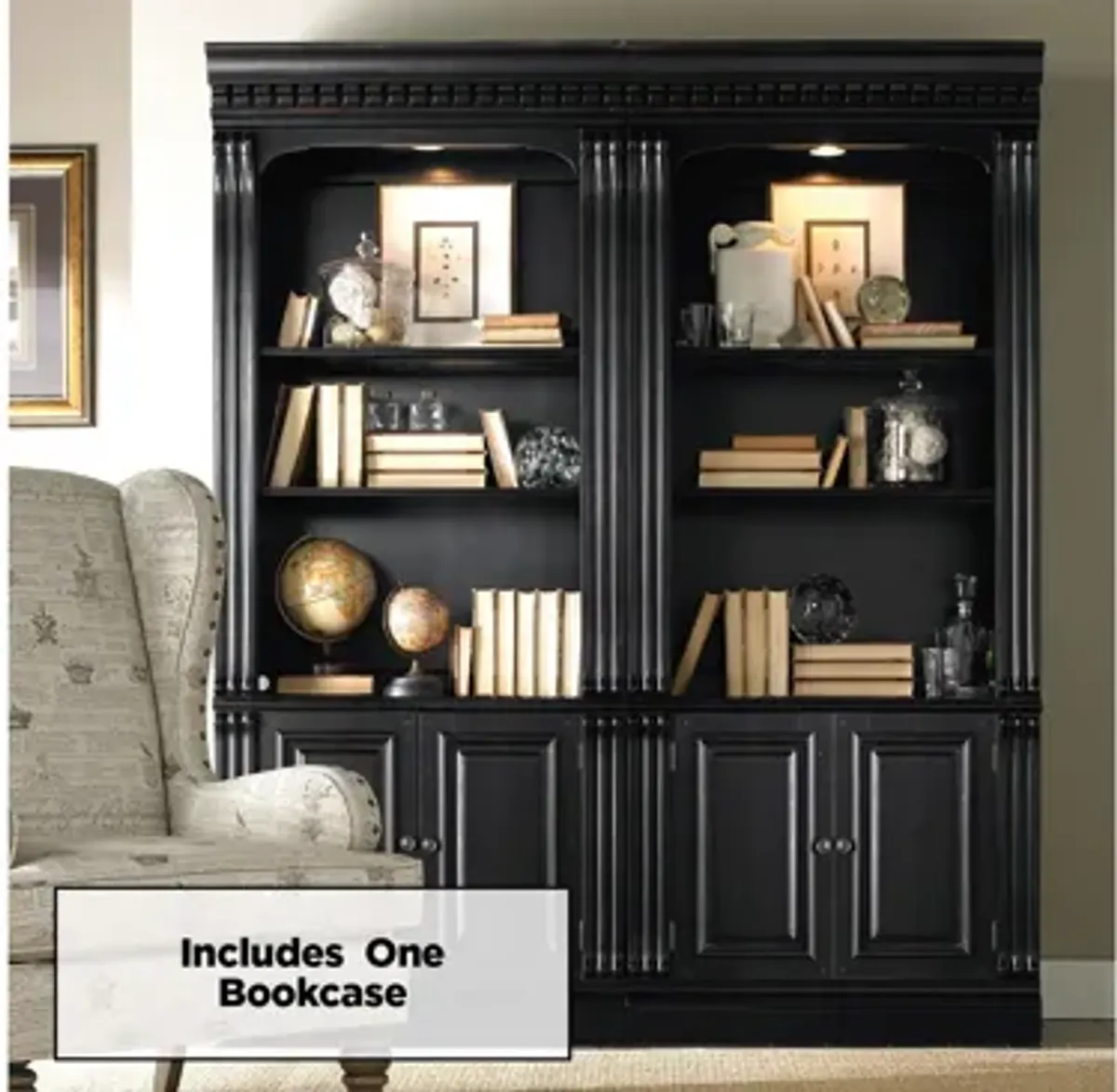 Telluride Bunching Bookcase (w/doors)