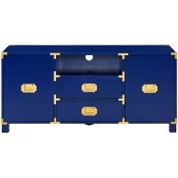 Hatherleigh Media Stand in Blue by SEI Furniture