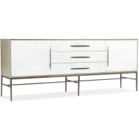 Cora Entertainment Console in Beige by Hooker Furniture