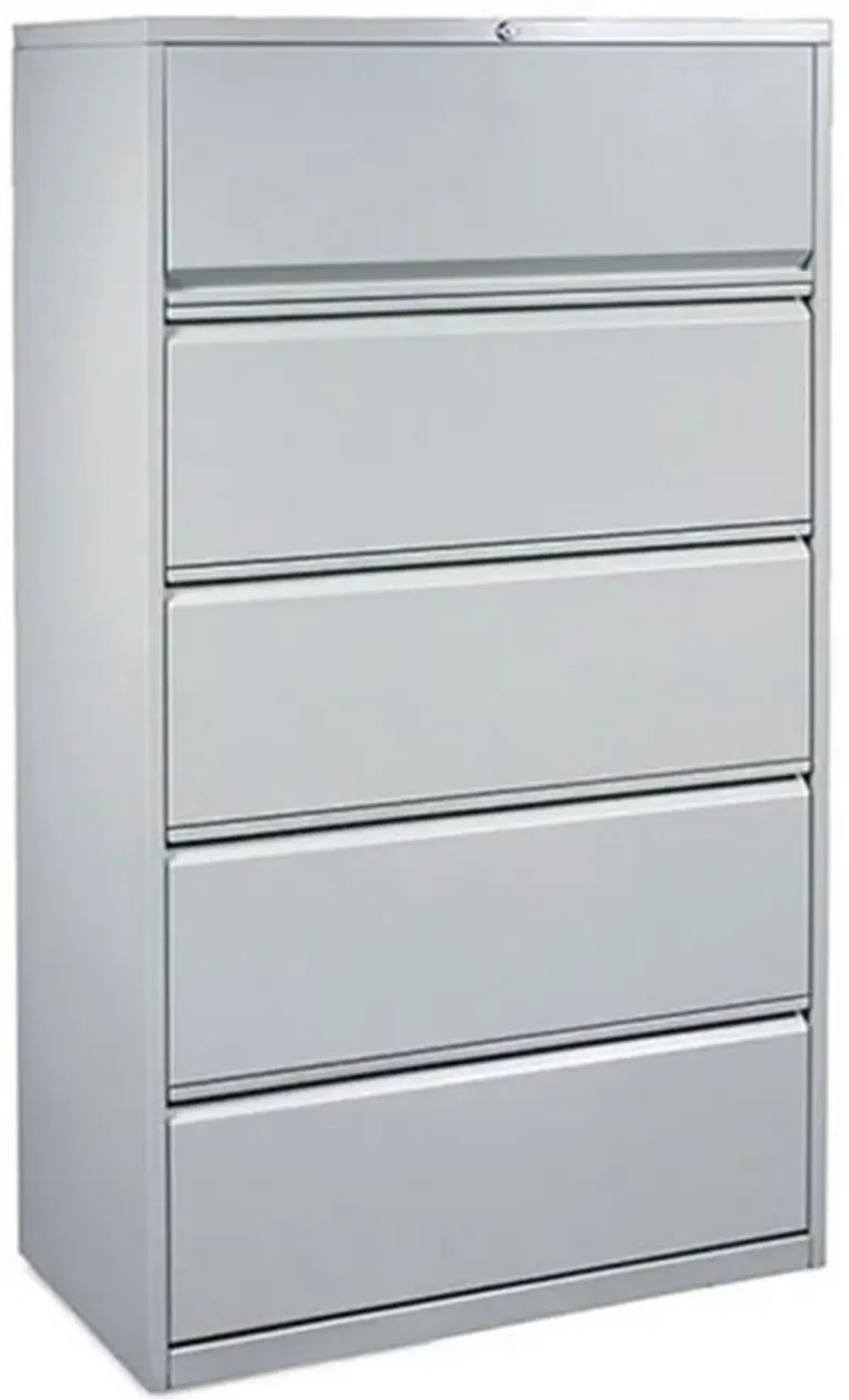 Crosaire 5 Drawer Lateral File in Light Gray by Coe Distributors