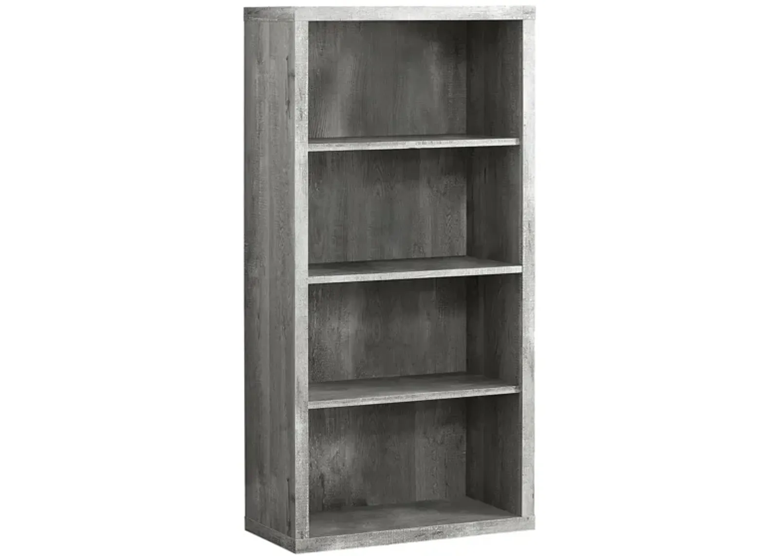 Ebba Bookcase in Gray by Monarch Specialties