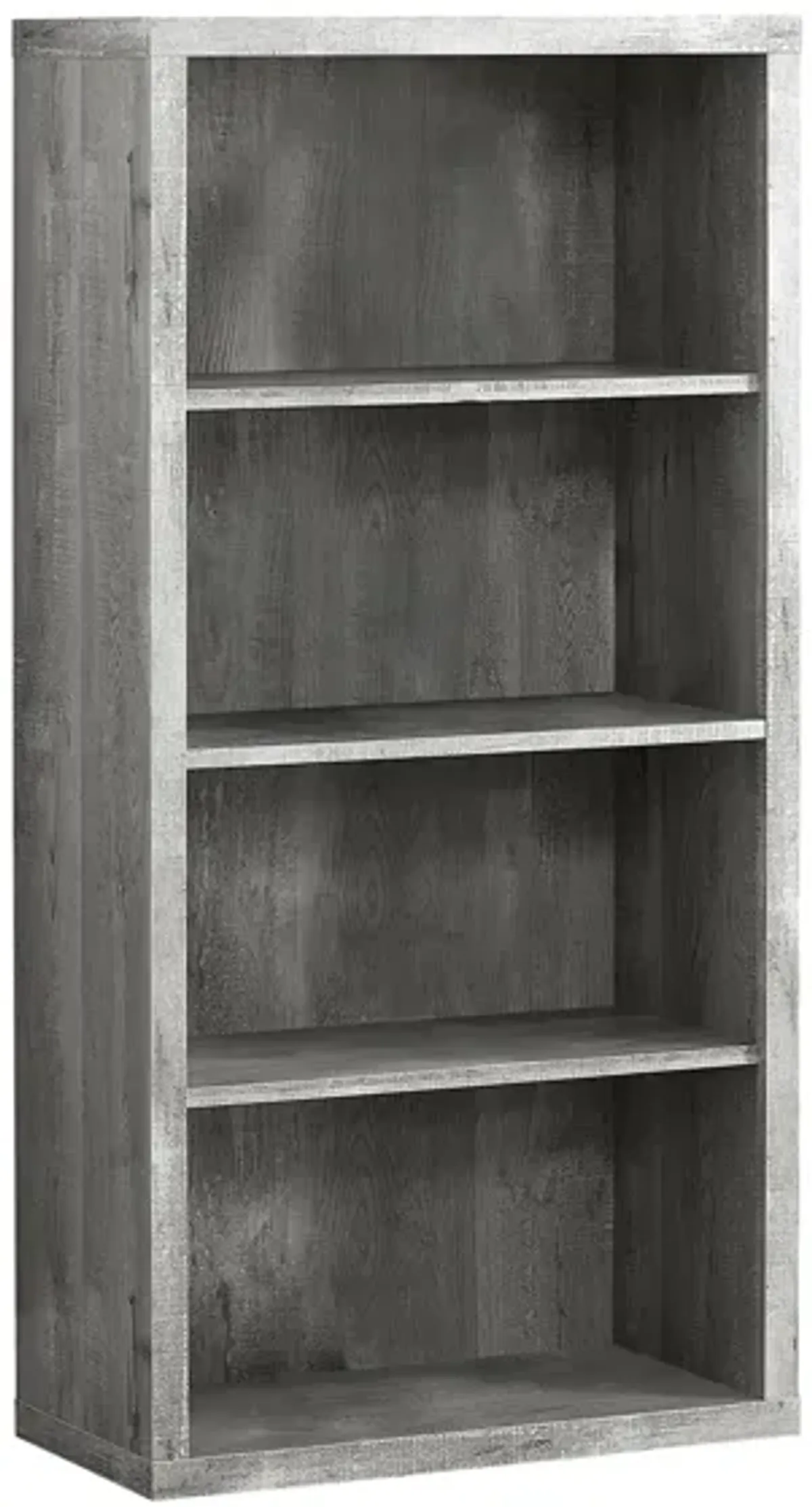 Ebba Bookcase in Gray by Monarch Specialties