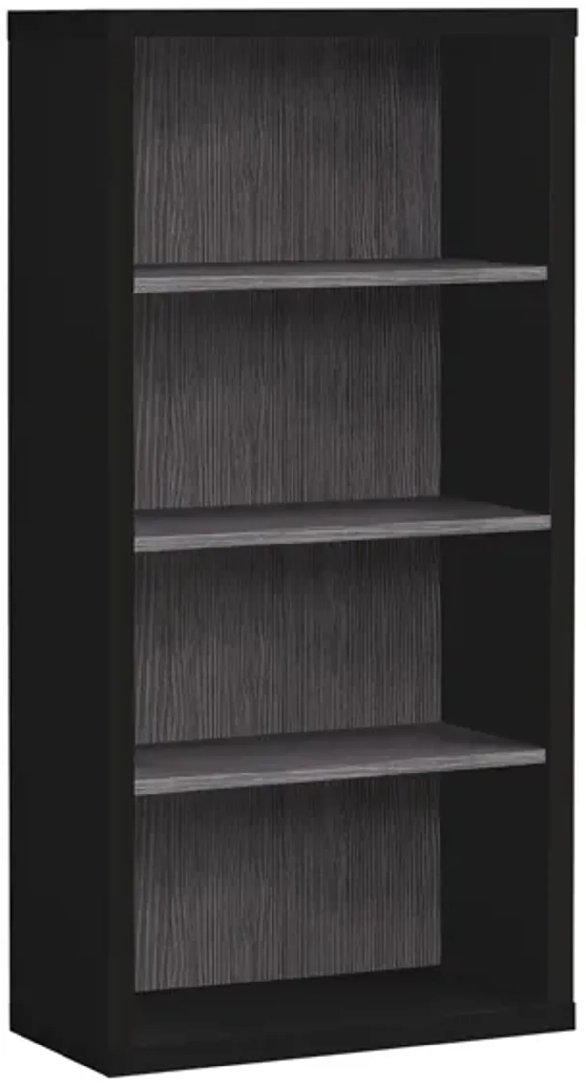 Ebba Bookcase in Black by Monarch Specialties