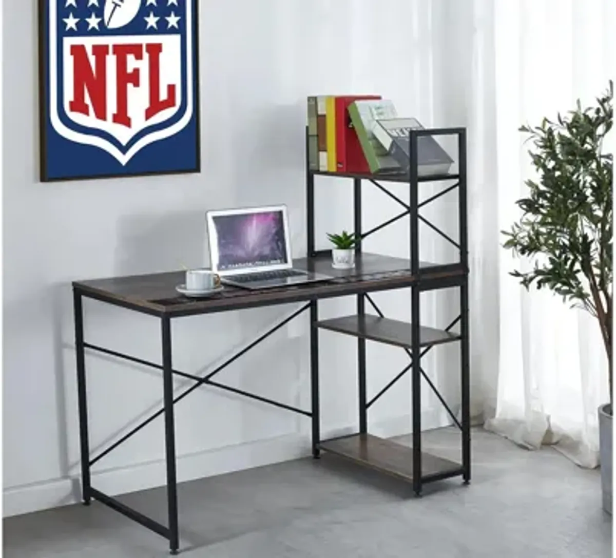 NFL Metal Office Desk