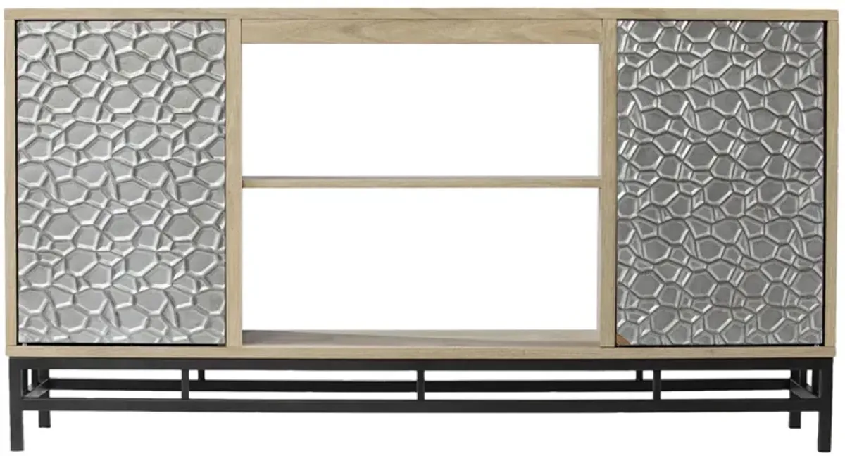 Sam Media Console in Natural by SEI Furniture