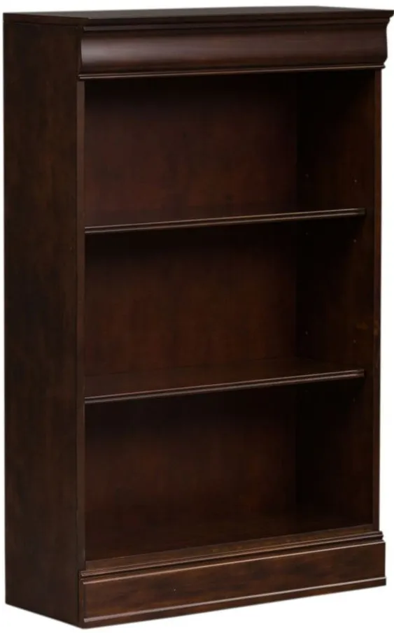 Brayton Manor 48" Bookcase in Dark Brown by Liberty Furniture