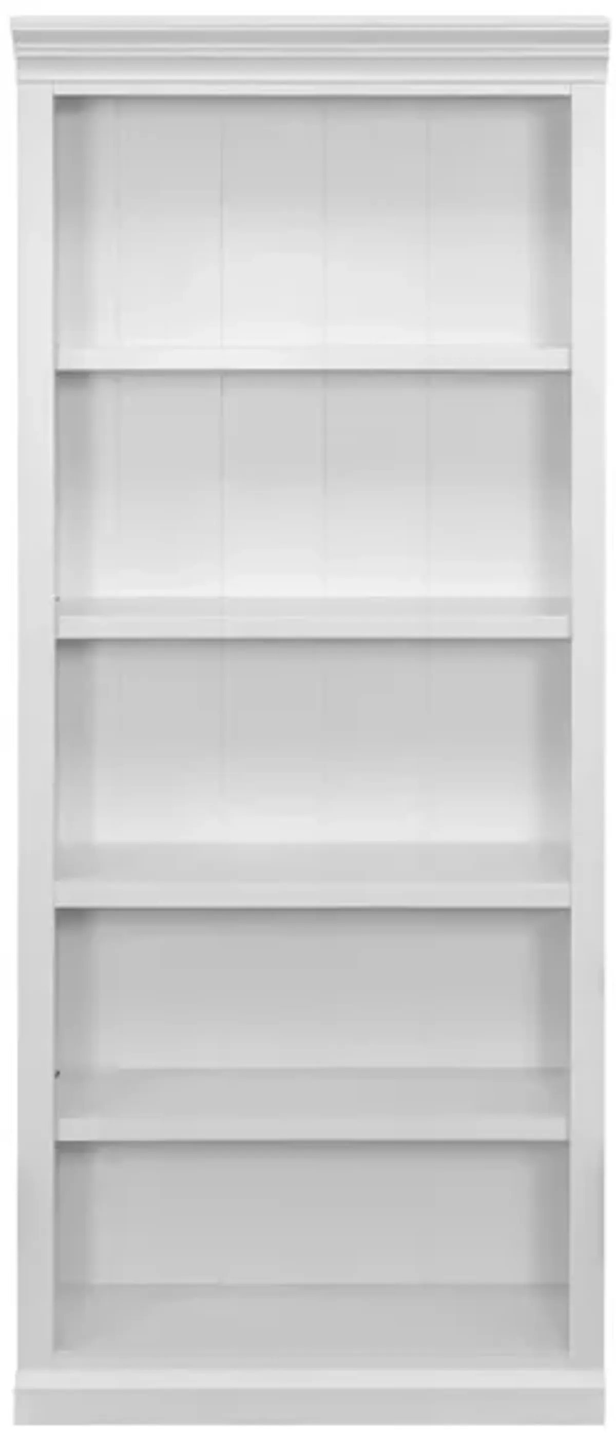 Abby Bookcase in White by Martin Furniture