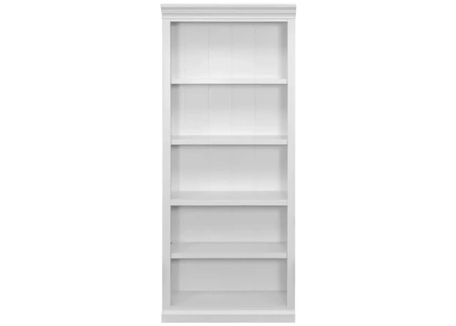 Abby Bookcase in White by Martin Furniture