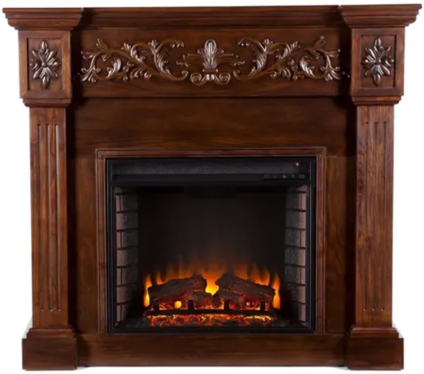 Holt Calvert Carved Electric Fireplace