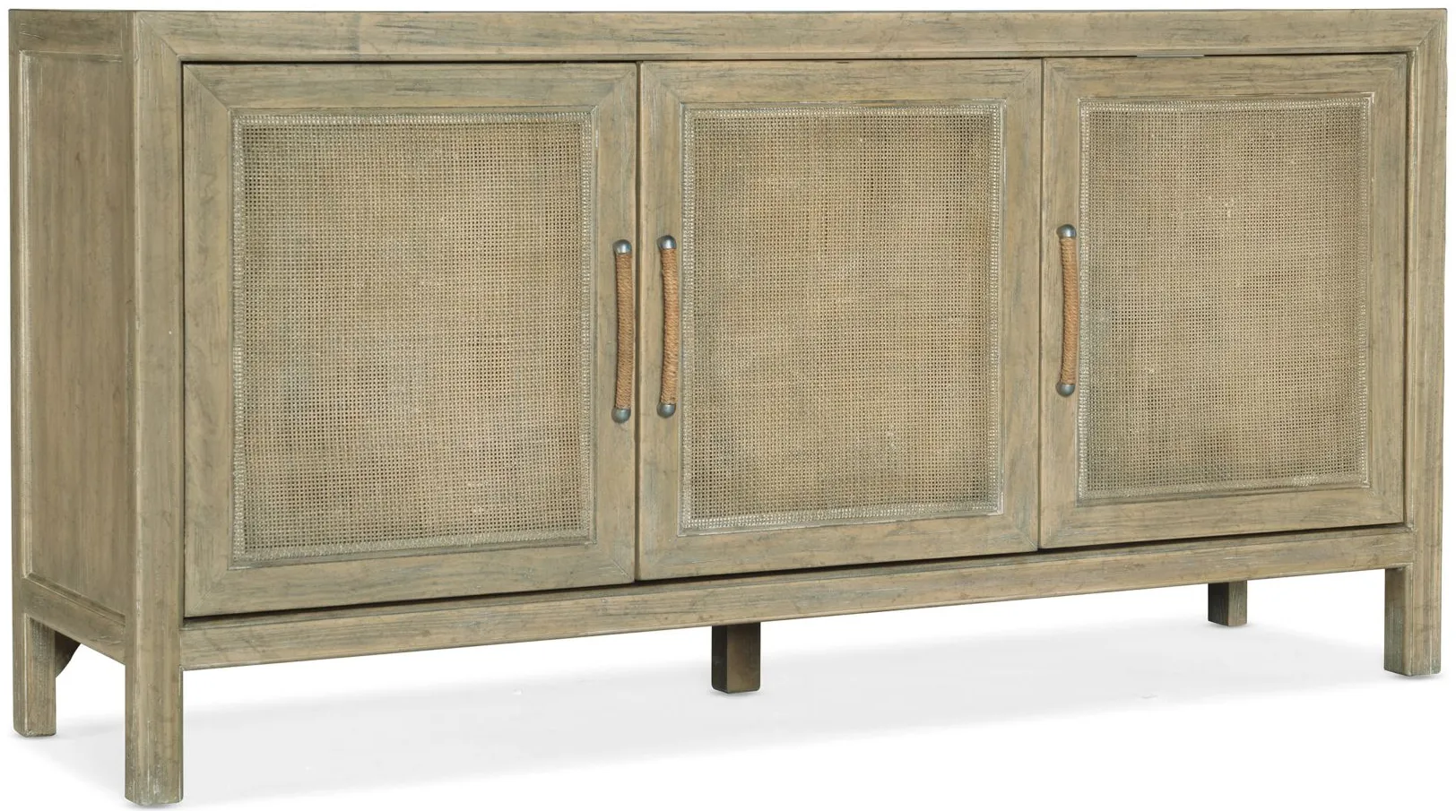 Surfrider Small Media Console in Brown by Hooker Furniture