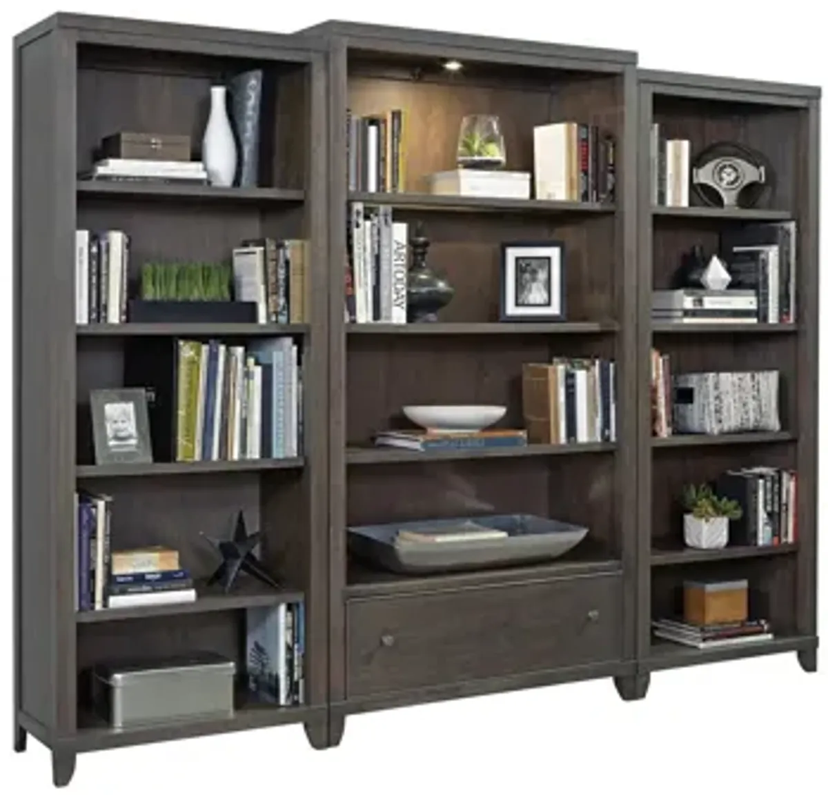 Hekman Executive Side Bookcase