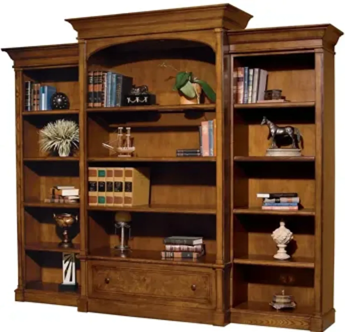 Hekman Executive Center Bookcase