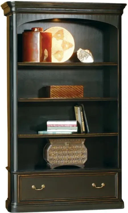 Hekman Executive Center Bookcase in LOUIS PHILLIPE by Hekman Furniture Company