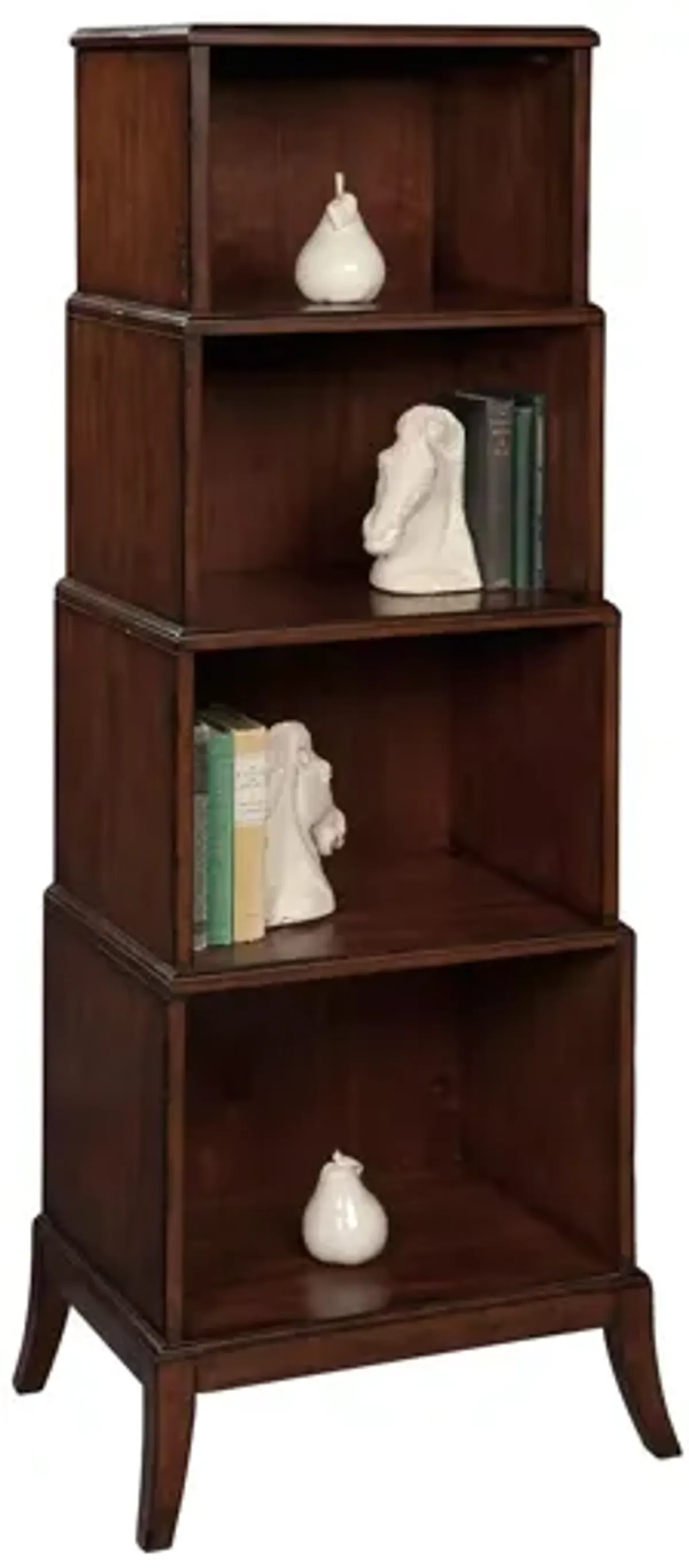 Hekman Tiered Bookcase in Special Reserve by Hekman Furniture Company