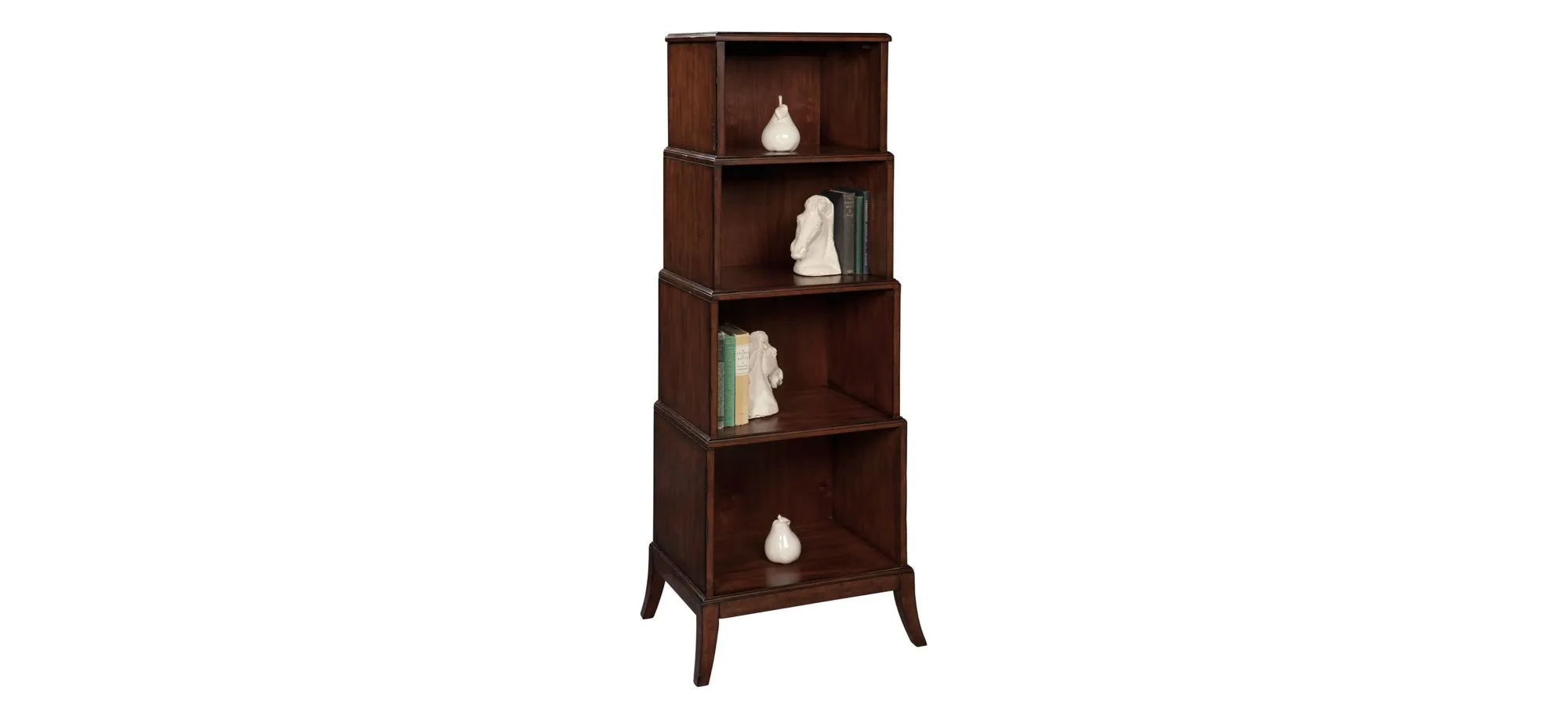 Hekman Tiered Bookcase in Special Reserve by Hekman Furniture Company