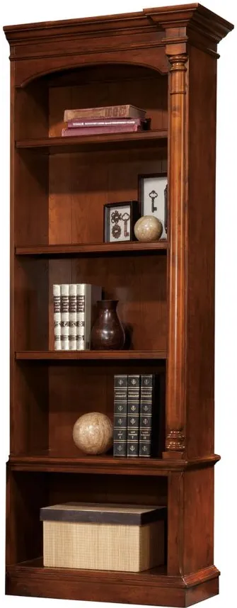 Hekman Right Pier Bookcase in WEATHERED CHERRY by Hekman Furniture Company
