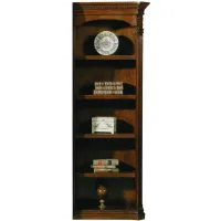 Hekman Executive Right Bookcase in OLD WORLD WALNUT BURL by Hekman Furniture Company