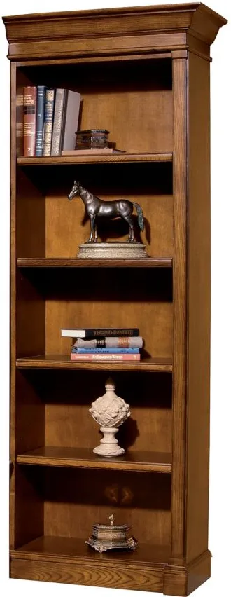 Hekman Executive Right Bookcase in URBAN ASH BURL by Hekman Furniture Company