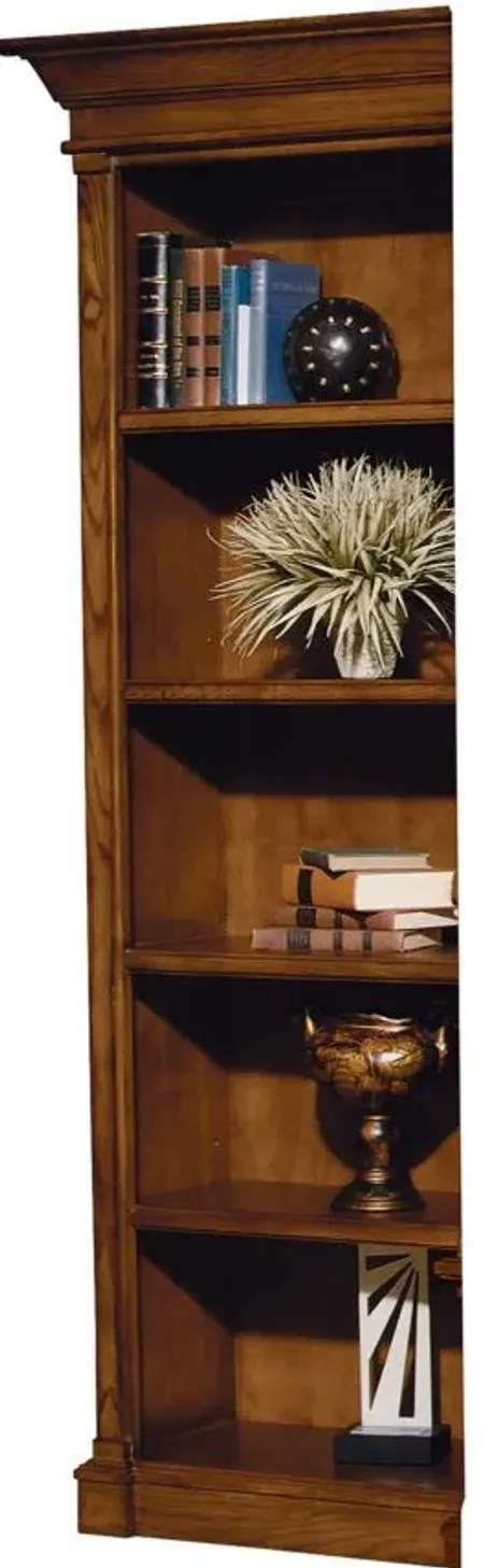 Hekman Exececutive Left Bookcase in URBAN ASH BURL by Hekman Furniture Company