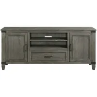 Foundry 70" TV Console in Pewter by Intercon
