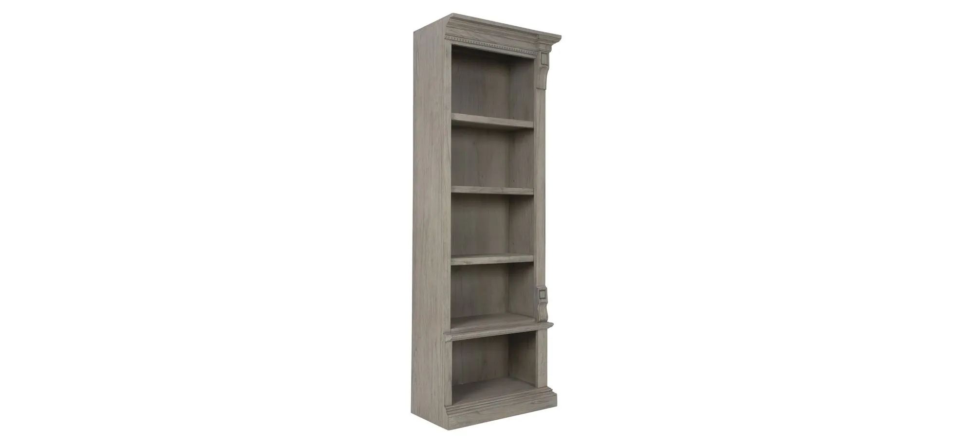 Wellington Executive Right Bookcase in WELLINGTON DRIFTWOOD by Hekman Furniture Company