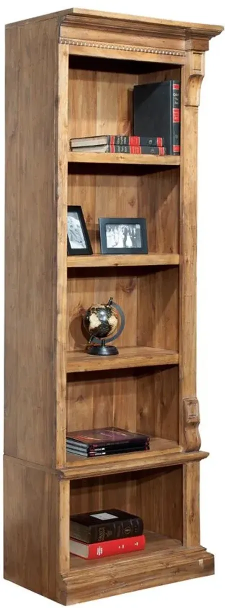 Wellington Executive Right Bookcase in WELLINGTON NATURAL by Hekman Furniture Company