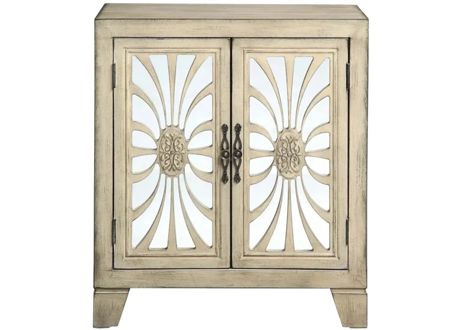 Nalani Console Cabinet in Antique White by Acme Furniture Industry