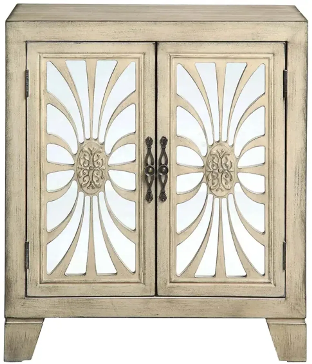 Nalani Console Cabinet in Antique White by Acme Furniture Industry