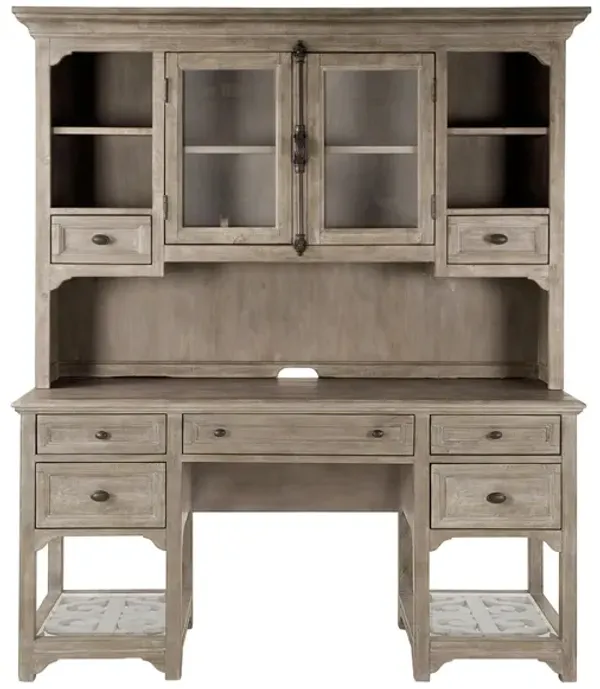 Tinley Park Executive Desk w/ Hutch