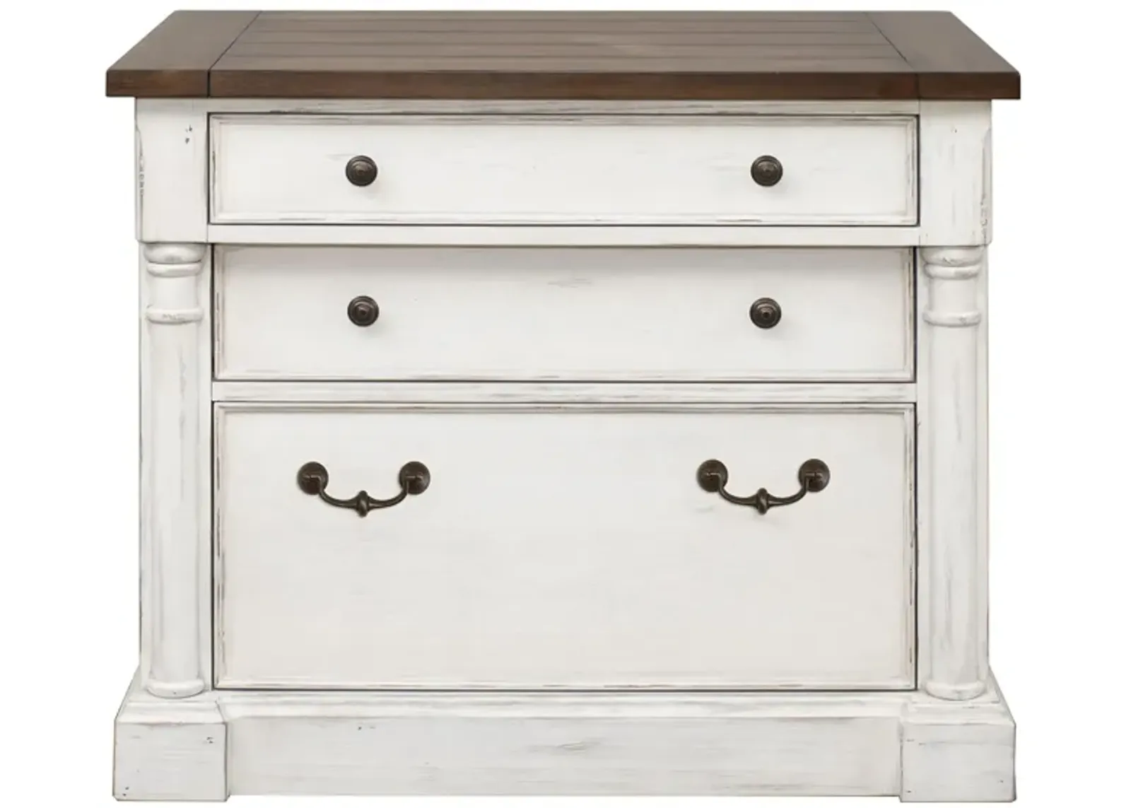 Durham Lateral File in White by Martin Furniture