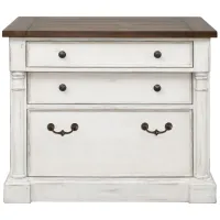 Durham Lateral File in White by Martin Furniture